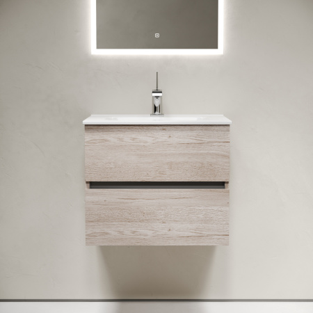 Тумба под раковину Sancos Urban UR60EG 60х50 подвесная цвет коричневый